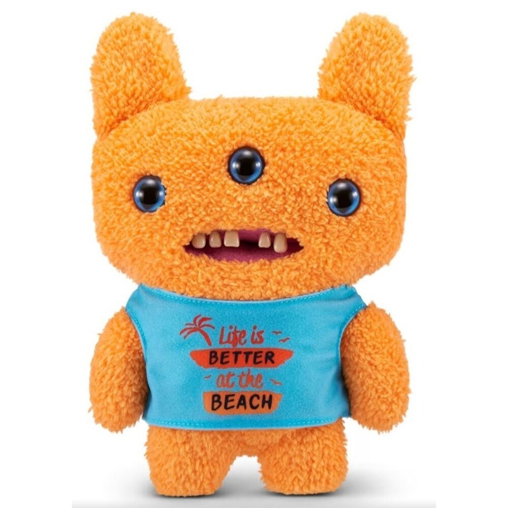 Zuru Fuggler Funny Ugly Monster Vacay Vibes Reek-O-Orange Plush Toy Collectible